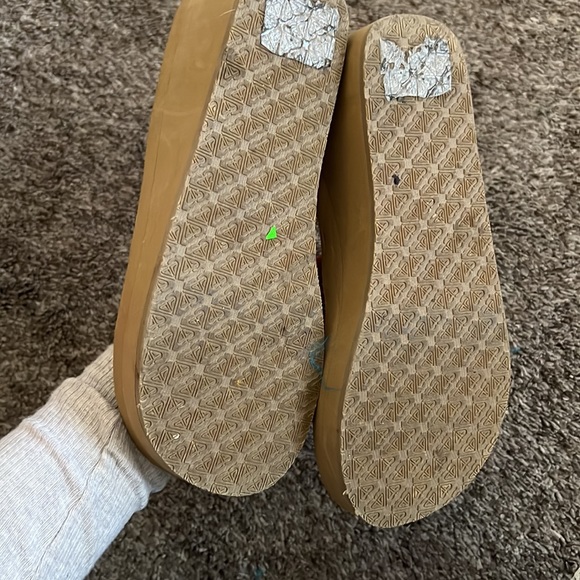 Y2K platform white flip flop / sandals like new - Picture 5 of 5